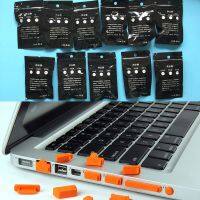 16pcs/set Anti-dust Plug Notebook Dustproof Stopper Laptop Universal USB Port Dust Plug Computer Interface Waterproof Cover NEW