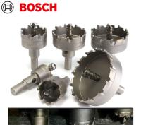 BOSCH โฮลซอเจาะเหล็กหนา (สีเงิน)โฮลซอคาร์ไบด์ โฮลซอแบบเจาะลึก Hole saw เจาะสแตนเลส โฮลซอ unika -งานเทียบ เกรด AAA+ดีสุด