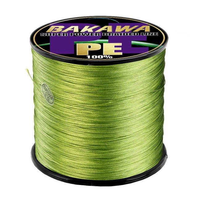 Bakawa 8 Strands 1000m 500m 300m สายตกปลาถัก Multifilament Pesca ปลาคาร์พ Super Strong สานทะเล 2340