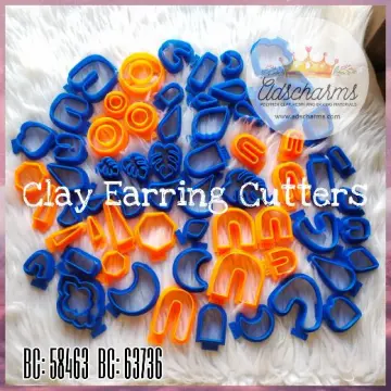 126pcs Polymer Clay Cutter Set, Stainless Steel Clay Earring Cutters For  Polymer Clay Jewelry Making Diy Earrings [free Shipping]