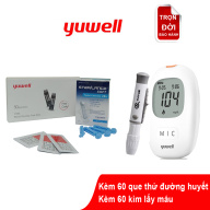 Máy đo đường huyết Yuwell 710, kèm 60 que thử đường huyết và 60 kim lấy thumbnail