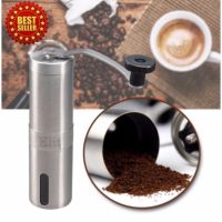 CFA เครื่องบดกาแฟ  แบบพกพา  มือหมุนสแตนเลส Stainless Steel Burr Coffee เครื่องบดเมล็ดกาแฟ