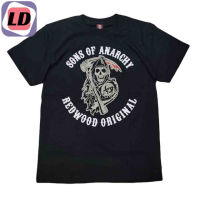 LD เสื้อยืด Sons of Anarchy Red wood original