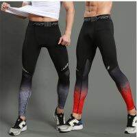 CODshengxi8 ready stock Mens Compression Running Leggings Sports Pants