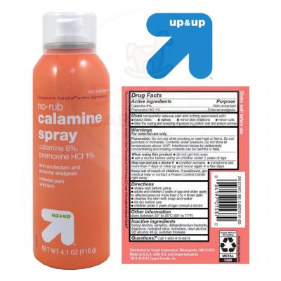 Up &amp; Up No-Rub Calamine Spray