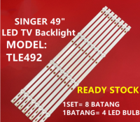 (ใหม่1ชุด) นักร้อง TLE492 49 "ไฟเรืองแสงทีวี LED/LED TV LAMPU (คลังสินค้าพร้อม)