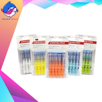 แปรงซอกฟัน Dentalpro I-Shaped interdental brush ขนแปรงนุ่ม แพ็คละ 10 ชิ้น[ 1 แพ็ค ]