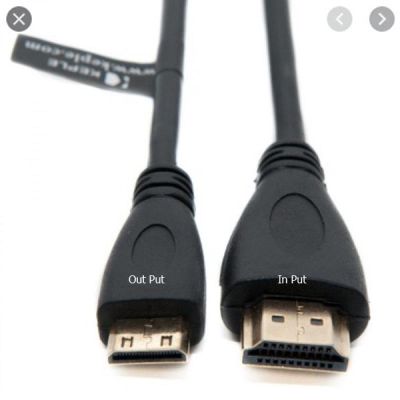 สาย  HDMI To Mini HDMI  Cable 1.5 M ผู้/ผู้ ส่งจากไทย