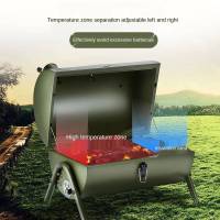 เตาย่างแคมปิ้ง เตาย่างปิกนิก เตาปิ้งย่างพกพา BBQ เตาย่างอาหาร เตาพับเก็บได้ Portable Outdoor เตาย่างแคมป์ปิ้ง เตาย่างแคมป์