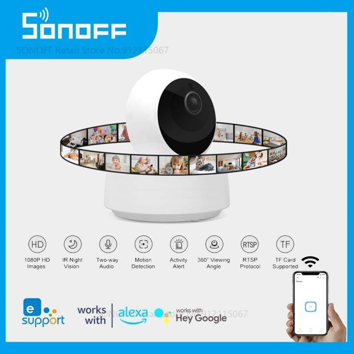 SONOFF GK-200MP2-B 1080P HD Smart Surveillance IP Camera Smart Home ...