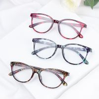 【cw】 Fashion Anti Blue Light Reading Glasses Women Vintage Ultra Light PC Frame Eyeglasses Hyperopia Glasses Eye Protection 1.0 4.0 ！