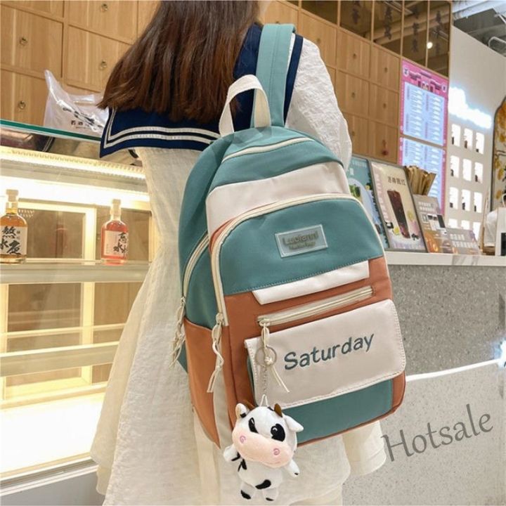 hot-sale-c16-tscfashion-2023-new-schoolbag-girls-lightweight-large-capacity-backpack-japanese-trend-backpack