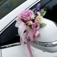 Artificial Flower Wedding Car Decoration Craft Events Accessories Door Handle Artificial Flower Wedding Car Decoration Craft Events Accessories Door Handle Ornament Supplies