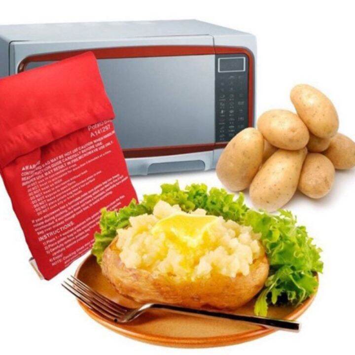 1pc-new-red-washable-cooker-bag-baked-potato-microwave-cooking-potato-quick-fast-baking-bag-kitchen-tools