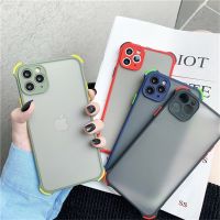 ♈ Ochrona aparatu Bumpe Case dla Iphone 6 6S przypadki dla Iphone 7 7Plus 8 8 Plus 11 Pro Max pokrywa Coque matowy miękki telefon TPU przypadki