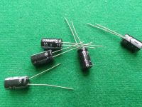 Capacitor 330uF/16V HyncdZ 105C วงจรอิเล็กทรอนิกส์ กรอง เรียงกระแส แหล่งจ่ายไฟ DC Power Supply จำนวน 5ตัว