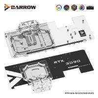 Barrow GPU Water Block สำหรับ Gigabyte AORUS 30903080 Xtrememaster 10G24G GPU การ์ดหน่วยความจำ RAM Block,BS-GIX3090-PA2