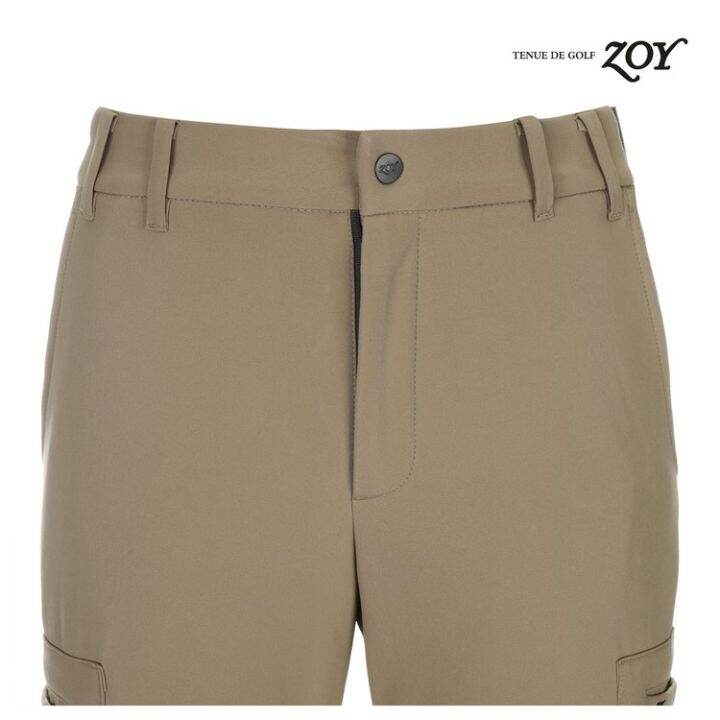 zoy-golf-cargo-pants-for-male-fabric-dark-beige-1-piece