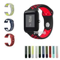 สายนาฬิกาข้อมือซิลิโคนนิ่ม 20 มม. สําหรับ Huami Amazfit Bip3 Bip Lite S U Pro GTS2 GTS4 mini GTS3 GTS2e Neo GTS 2 3 4 2e