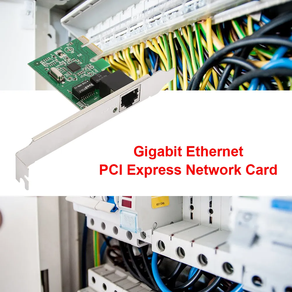 Card Mạng Gigabit Ethernet PCI-E Express Bộ Chuyển Đổi LAN Cổng RJ45 Cho  Máy Tính Để Bàn Máy Tính Để Bàn 