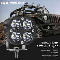 Moto ไฟวิ่งสำหรับรถยนต์ Led Bar ไฟตัดหมอกไฟหน้า Spotlight DRL Pod โคมไฟสำหรับรถจักรยานยนต์ Auto Niva Lada 4X4 Off Road A