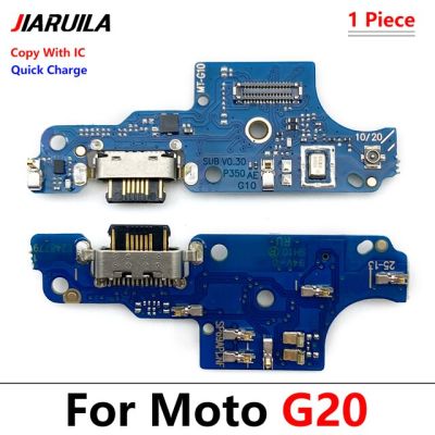 【☊HOT☊】 nang20403736363 บอร์ดเชื่อมต่อไมโครด็อคชาร์จพอร์ต Usb สายเคเบิ้ลยืดหยุ่นสำหรับ Motorola Moto G10 G20 G30 G50 G60 G100เพาเวอร์ G60s G50 G41 G31 5G