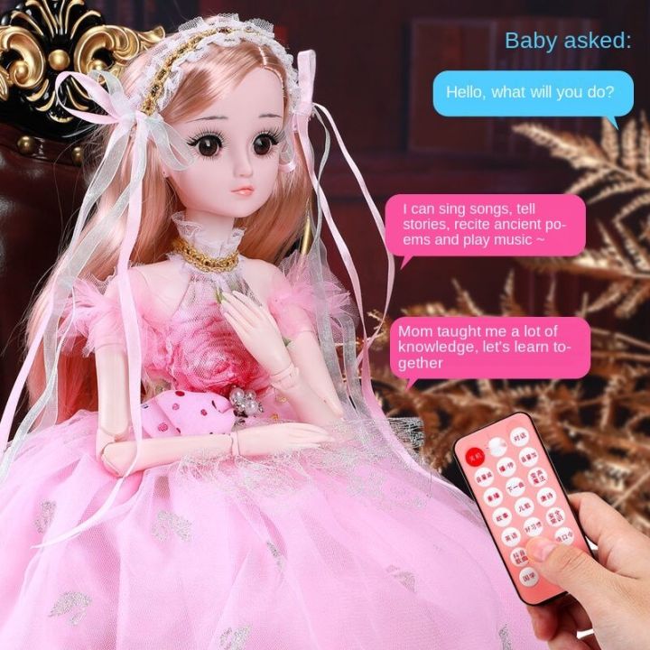 clm090-60ซม-barbie-ตุ๊กตาขนาดใหญ่พูดคุยของเล่นเด็กชุด-up-เจ้าหญิงสาววันเกิดชุดของขวัญ