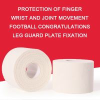 White Sports Tape Kinesiology Taping Sport Elastica Muscle Knie Bandage Strain Injury Support Jagged Sticker Fingers Protection Cleaning Tools