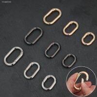 ✖ Oval Spring O Ring Openable Leather Bag Handbag Strap Buckle Connect Keyring Pendant Key Dog Chain Snap Clasp Clip Carabiner