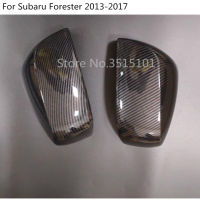 Car Styling Rear View Rearview Side Glass Mirror Cover Trim Frame For Subaru Forester 2013 2014 2015 2016 2017