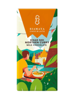 Siamaya Chocolate Khao Soi Northen Curry Milk Chocolate สยามมายา ช็อกโกแลตนม รสข้าวซอย (75 g)