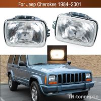 【LZ】✇✿  For Jeep Cherokee 1984-2001 Car Front Headlamp Headlight Fog Lamp Light Halogen