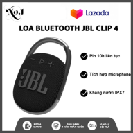Loa Bluetooth JBL Clip 4 Kháng Nước và Bụi Chuẩn IP67 Âm Bass Mạnh Mẽ Chơi thumbnail
