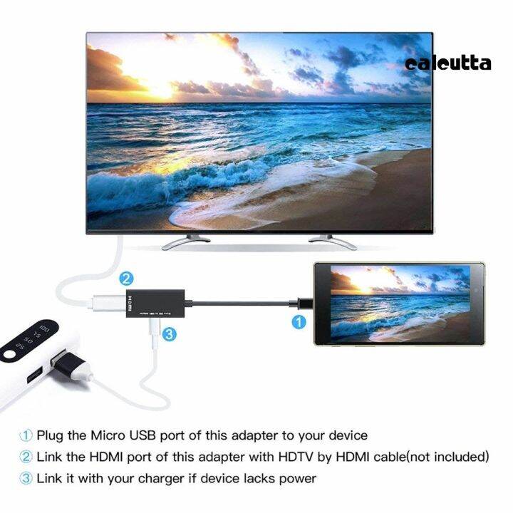 อะแดปเตอร์แปลง-5-pin-micro-usb-male-to-hdmi-female-1080-p-hd-tv-สําหรับ-android