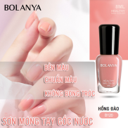 Sơn Móng Tay Gốc Nước BOLANYA Lên Màu Siêu Chuẩn, Đa Dạng Màu Sắc