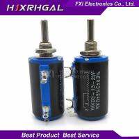 2PCS WXD3-13-2W 10K ohm WXD3-13 2W ไซด์โรตารี มัลติเทิร์น โพเทนชิโอมิเตอร์ แบบลวดพัน