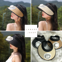 (Lana88 ส่งฟรี) หมวกพัดลมกันแดด หมวกกันแดด หมวกพัดลม USB พร้อมสายชาร์ต พร้อมส่งจากประเทศไทย