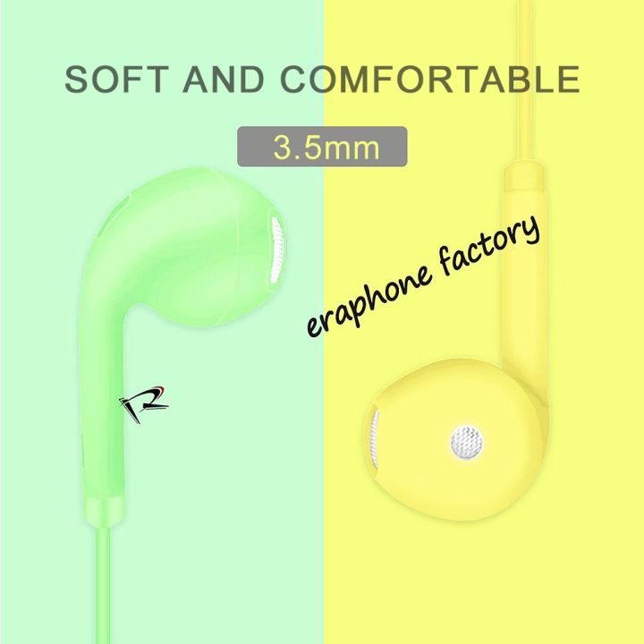 หูฟังมาการองหูฟังแบบมีสาย3-5มม-หูฟังแบบเสียบหูหลากสี1-2ม-พร้อมไมโครโฟนหูฟังสำหรับสมาร์ทโฟนสากล