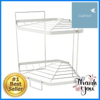 ชั้นเข้ามุมสเตนเลส 2 ชั้น KECH PANEL2-TIER STAINLESS STEEL CORNER RACK KECH PANEL **ราคาดีที่สุด**