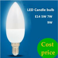10X Led Candle Bulb E14 5W 7W 9W 220V Save Energy spotlight Warm/cool white chandlier crystal Lamp Ampoule Bombillas Home Light