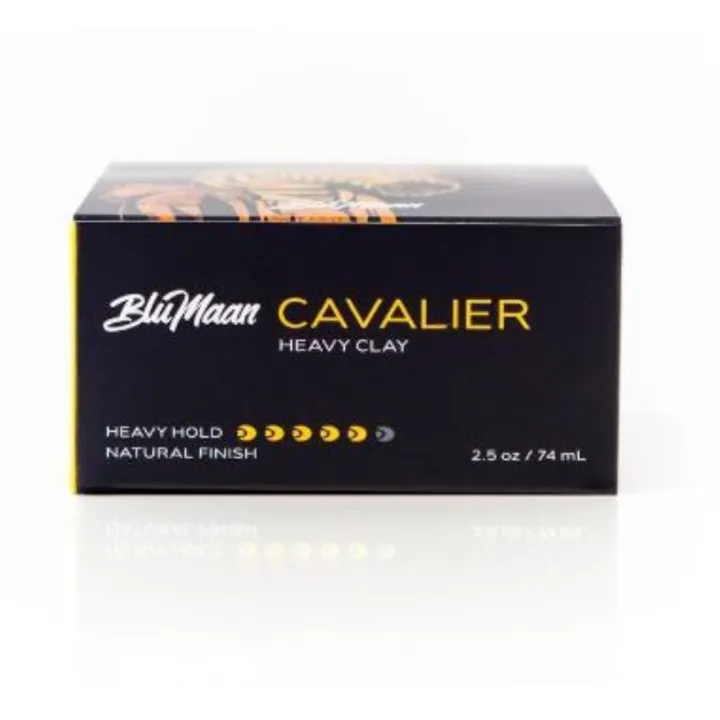 hair wax BluMaan Cavalier Heavy Clay Extreme Texture with All-day Hold