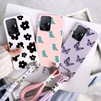 Case For Xiaomi Mi 11T Pro 5G Holder Lanyard Silicone Etui For mi 11 T 11t 11 t Cord Capa For Xiomi Mi11TPro mi 11tpro TPU Funda Phone Cases