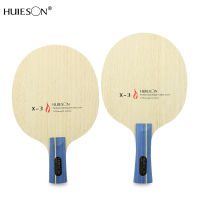 【HUIESON】ไม้ปิงปอง รุ่นHS-X-3 ไม้ปิงปองสอดไส้คาร์บอน ไม้เสริมคาร์บอน 2 ชั้น ไม้ปิงปองประกอบ ไม้ 7ชั้น รูปแบบด้ามจับCS/FL ให้ความเร็วปานกลาง เหมาะสำหรับผู้ที่ต้องพัฒนาฝีมือและมืออาชีพ