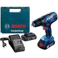 BOSCH สว่านกระแทกแบตเตอรี่ 18 v. แบต 2 ก้อน 1.5 Ah  รุ่น GSB 180-LI