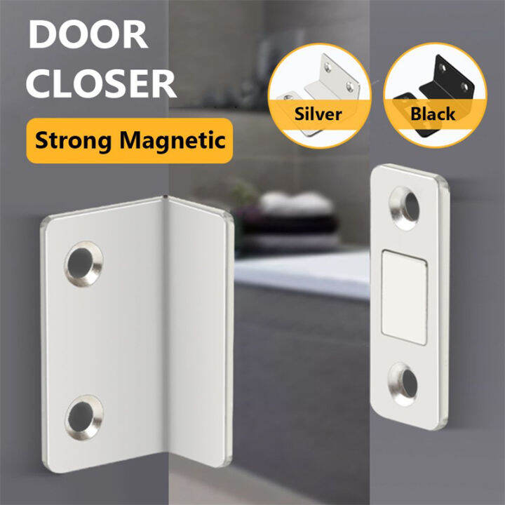 Strong Magnetic Door Closer L Type Cabinet Catches Latch Magnet ...