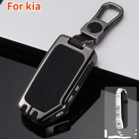 Alloy Car Remote Key Case Cover Protective Shell Fob For KIA Sportage R GT Stinger GT Sorento Ceed CD Cerato Forte 2018 2019