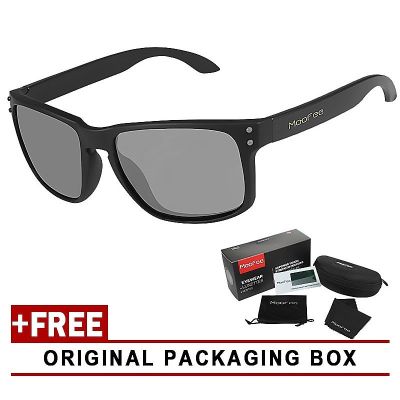 แว่นตากันแดดแบบคลาสสิก UV400สำหรับผู้ชายและผู้หญิง MooFee แว่นตาตกปลาขับรถ