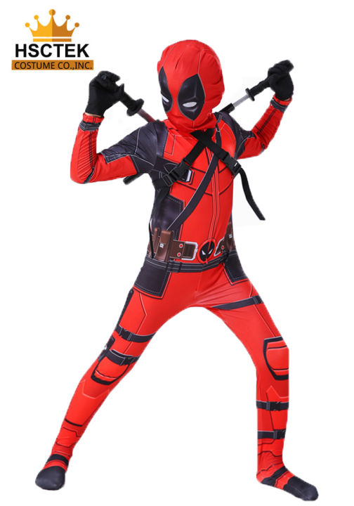 decorseason-costume-inc-ชุด-deadpools-ชุดเดดพูลเด็กชุดซุปเปอร์ฮีโร่-ชุดฮีโร่ผู้ชาย-ชุดแฟนซีเด็ก-ชุดดาบต้องซื้อแยก