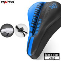 【LZ】✢  Xunting silicone capa de sela da bicicleta respirável mtb assento almofada esteira sílica gel capa de assento sela ciclismo acessórios