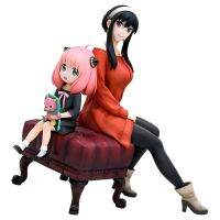 15Cm SPY X Keluarga Anya อนิเมะ Tokoh Yor Forger โซฟาหุ่นพีวีซี Duduk Kawaii Dekorasi Desktop Koleksi Mainan Boneka